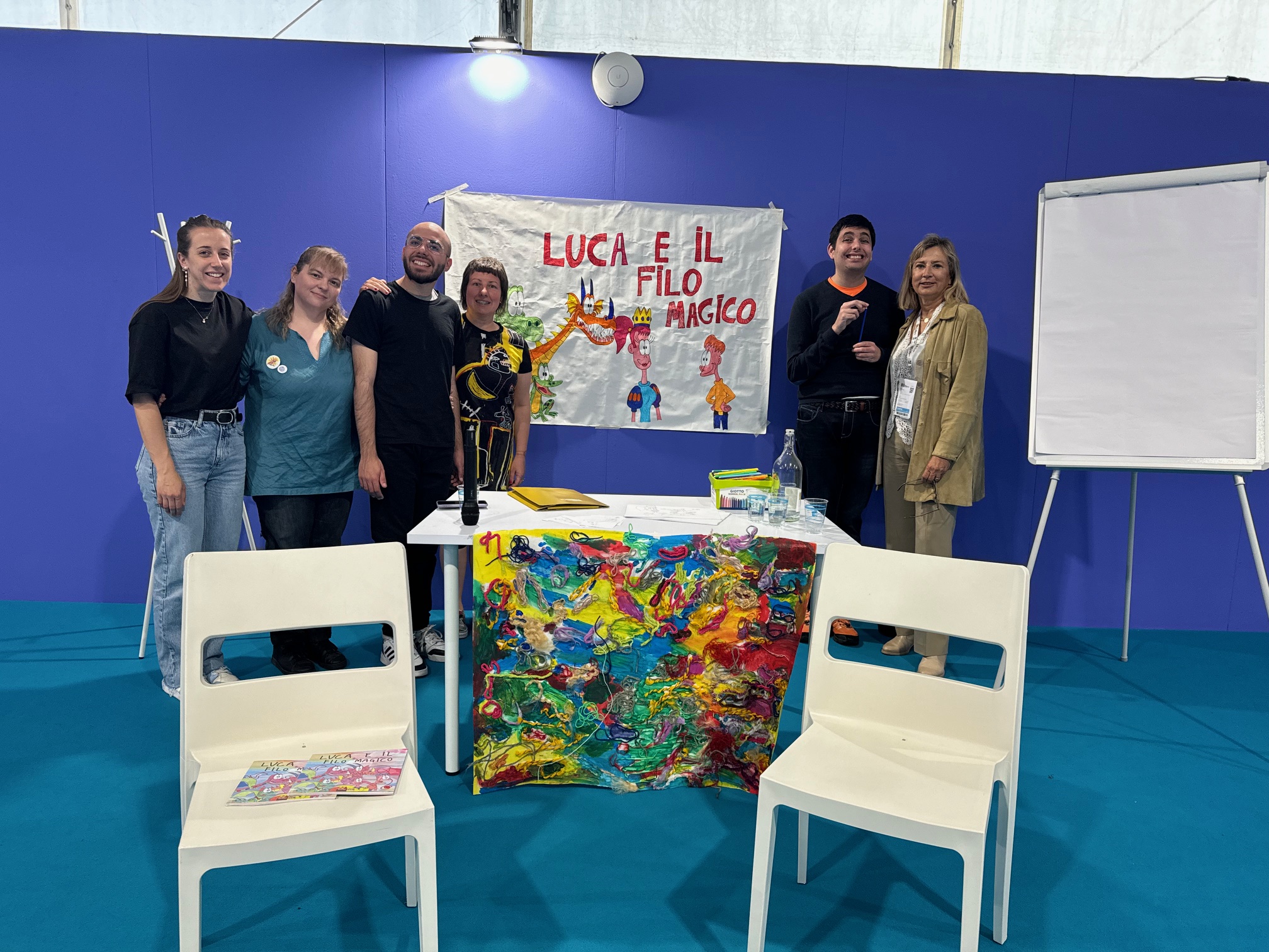 Luca e il filo magico al Salone del Libro 2024