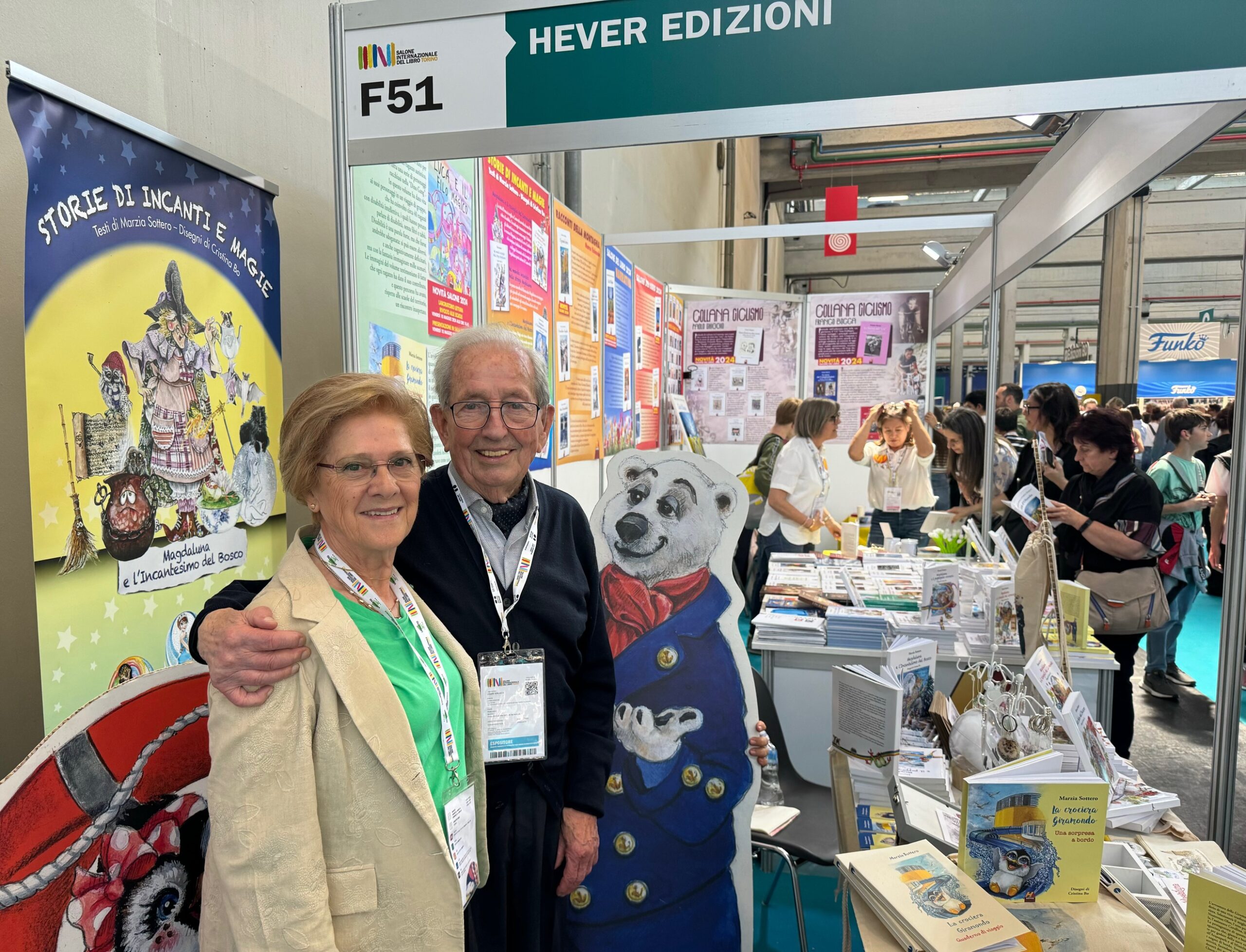 Salone del Libro di Torino 2024: tanti Autori allo stand della Hever