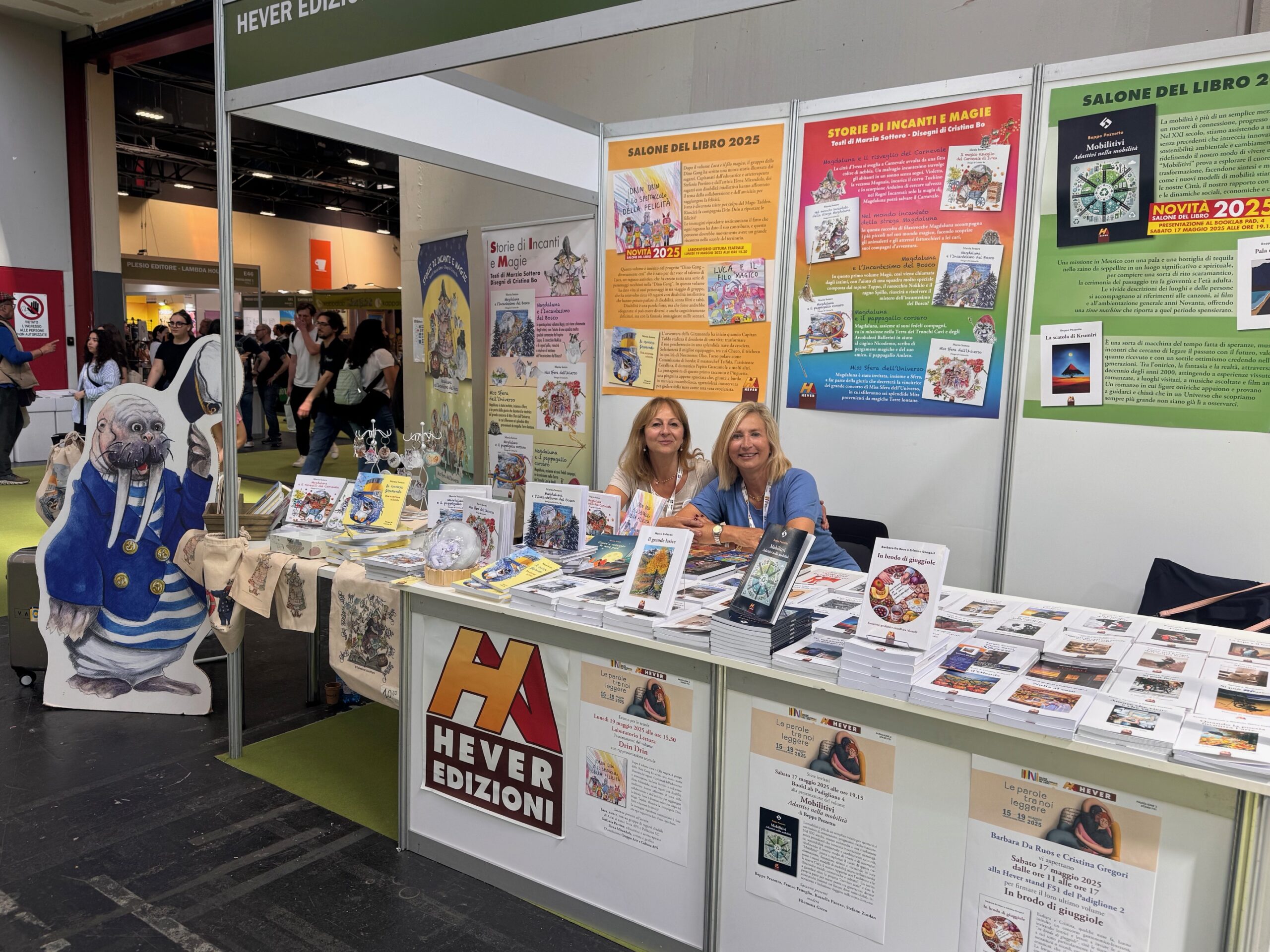Salone del Libro di Torino 2025: tanti autori, amici e presentazioni