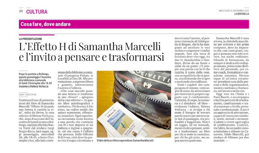 Recensioni di Effetto H – Quando una lettera ti cambia la vita